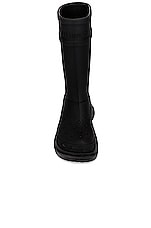 Balenciaga Crocs Boots in Black, view 4, click to view large image.