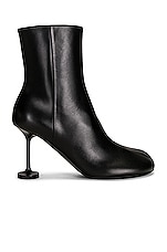 Balenciaga Lady Booties in Black, view 1, click to view large image.