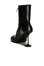 Balenciaga Lady Booties in Black, view 3, click to view large image.