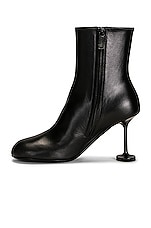 Balenciaga Lady Booties in Black, view 5, click to view large image.