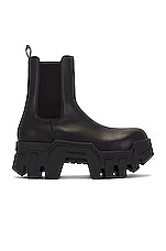 Balenciaga Bulldozer Chelsea Boot in Black | FWRD