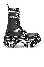 靴 Balenciaga bulldozer size:41 Men's Bulldozer Lace-up Boot in Black | Balenciaga US