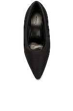 Balenciaga XL Pump in Black, view 4, click to view large image.