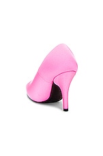 Balenciaga XL Pump in Neon Pink, view 3, click to view large image.