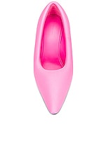 Balenciaga XL Pump in Neon Pink, view 4, click to view large image.