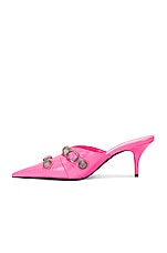 Balenciaga Cagole Mule in Fluo Pink, view 5, click to view large image.