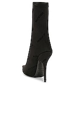 Balenciaga Naked Bootie in Black, view 3, click to view large image.