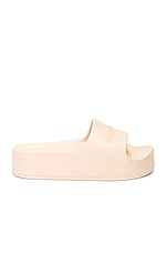 Balenciaga Chunky Slide in Sand Beige, view 1, click to view large image.