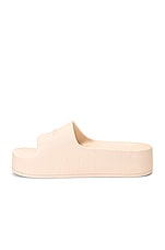 Balenciaga Chunky Slide in Sand Beige, view 5, click to view large image.