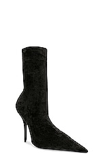 Balenciaga Knife Bootie in Black, view 2, click to view large image.