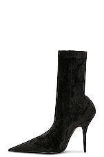Balenciaga Knife Bootie in Black, view 5, click to view large image.