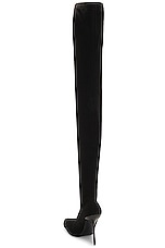 Balenciaga Anatomic 110 Over The Knee Boot in Black, view 3, click to view large image.