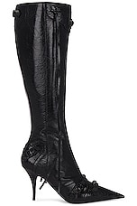 Balenciaga Cagole Boot in Black, view 1, click to view large image.