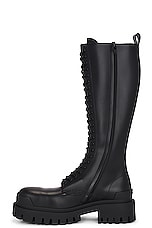 Balenciaga Strike Boot in Black, view 5, click to view large image.