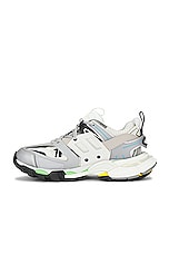 Balenciaga Track Sneaker in Grey, Blue, & Green, view 5, click to view large image.