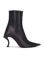 Balenciaga Hourglass Bootie in Black, view 1, click to view large image.