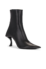 Balenciaga Hourglass Bootie in Black, view 2, click to view large image.