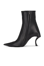 Balenciaga Hourglass Bootie in Black, view 5, click to view large image.