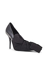 Balenciaga Knife Chemise Pump in Black, view 2, click to view large image.