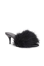 Balenciaga Boudoir Sandal in Black, view 2, click to view large image.