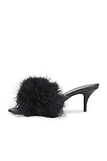 Balenciaga Boudoir Sandal in Black, view 5, click to view large image.