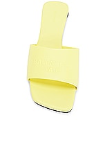 Balenciaga Dutyfree Sandal in Citrus, view 4, click to view large image.