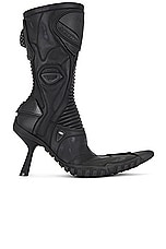 Balenciaga Biker Bootie in Black, view 1, click to view large image.