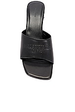 Balenciaga Dutyfree Sandal in Black, view 4, click to view large image.