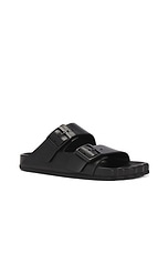 Balenciaga Sunday Sandal in Black, view 2, click to view large image.