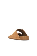 Balenciaga Sunday Sandal in Brown, view 3, click to view large image.