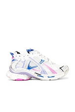 Balenciaga Runner Sneaker in Pink, Purple, & Navy | FWRD