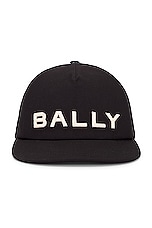 Bally Hat in Black, view 1, click to view large image.