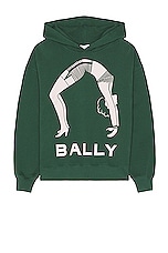 Bally Sweater in Kelly Green 23, view 1, click to view large image.