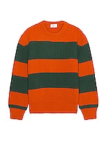Bally Sweater in Akrotiri & Kellygreen, view 1, click to view large image.