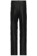 Bally Leather Trousers in Black, view 2, click to view large image.