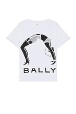Bally T-shirt in White 50, view 1, click to view large image.