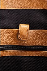 Bally Pennant Tote Bag in Multideserto & Oro, view 6, click to view large image.