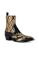 Bally Vamir Boots in New Rhu & Black, view 2, click to view large image.