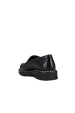 Bally Necko Loafer in Black, view 3, click to view large image.