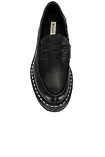 Bally Necko Loafer in Black, view 4, click to view large image.