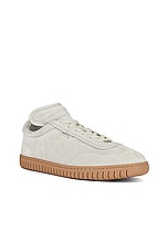 Bally Parrel Sneakers in Dustywhite & Ambra, view 2, click to view large image.