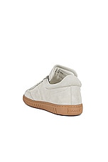 Bally Parrel Sneakers in Dustywhite & Ambra, view 3, click to view large image.