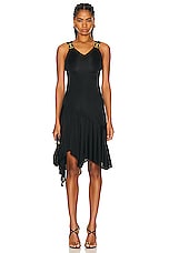 Bally Sleeveless Dress in Black, view 1, click to view large image.