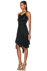 Bally Sleeveless Dress in Black, view 3, click to view large image.