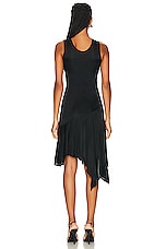 Bally Sleeveless Dress in Black, view 4, click to view large image.