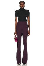 Bally Flare Pant in Orchid 50, view 4, click to view large image.