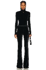 Bally Long Sleeve Top in Black, view 5, click to view large image.