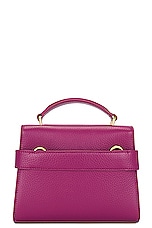 Bally Sorround Small Bag in Cardinal 23 & Oro, view 4, click to view large image.