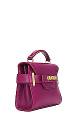 Bally Sorround Small Bag in Cardinal 23 & Oro, view 5, click to view large image.