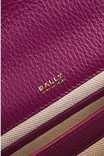 Bally Sorround Small Bag in Cardinal 23 & Oro, view 7, click to view large image.